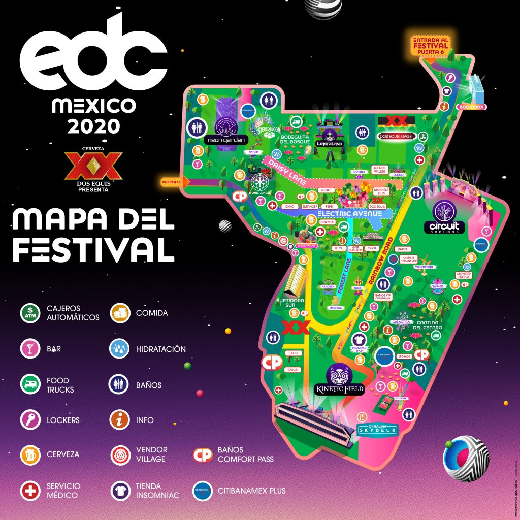 Edc Mexico 2024 Map Jody Millisent